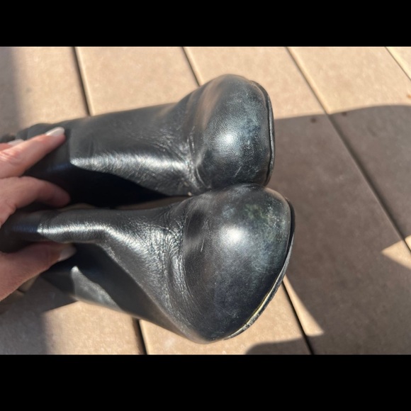 DKNY Jeanette Over the Knee Wedge Boot - Picture 7 of 11